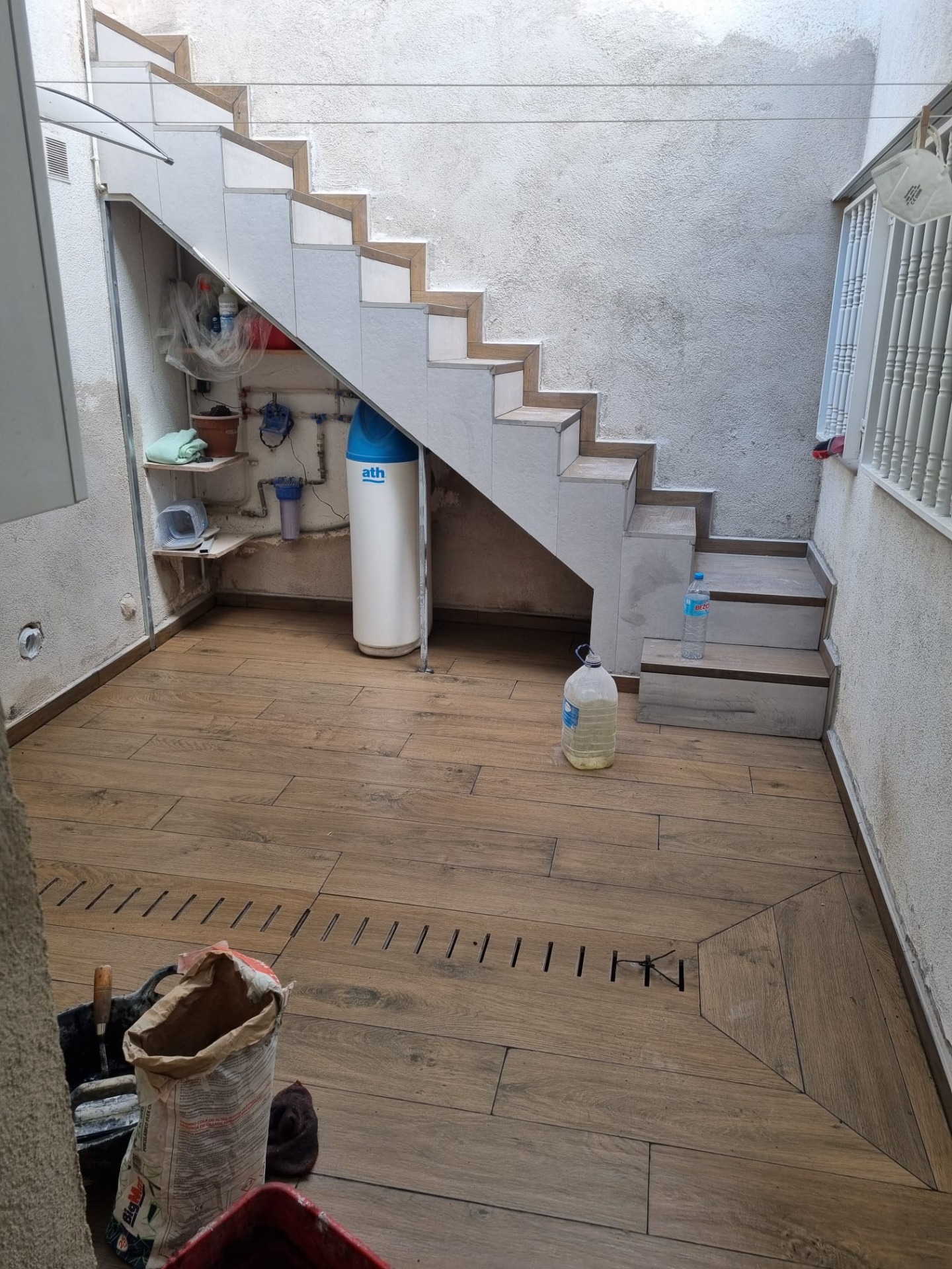 Reforma sumidero patio interior Sabadell